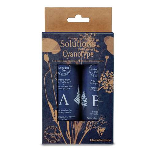 Clairefontaine Cyanotype-Set – für 200 ml Lösung 