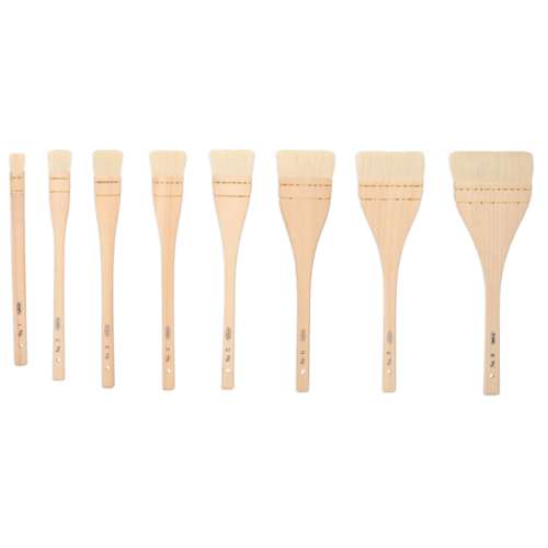 HOLBEIN Hirahake Pinsel, traditioneller japanischer Spalterpinsel 