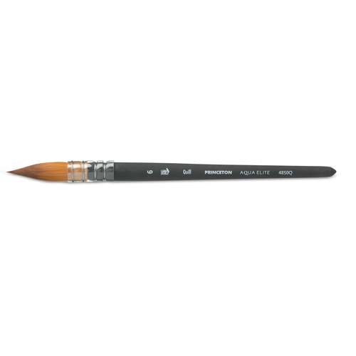 Princeton Aqua Elite Aquarellpinsel Set – 4-teilig, Synthetischer Kolinsky, Kurzgriffig