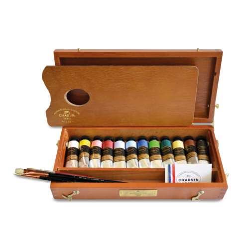 CHARVIN extrafeine Acrylfarbe, 12 x 20-ml, 