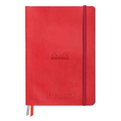 RHODIA® Goalbook Creation Kreativ Notizbuch A5, 200 g/qm, weißes Lavis Papier 