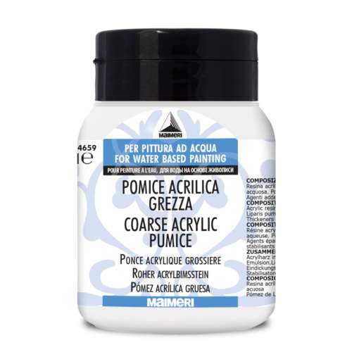 MAIMERI grobe Acryl-Bimssteinpast, 500 ml 