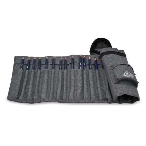 ART & GO Roll'n Zip Pencil Case Rollmäppchen, für 24 Stifte 