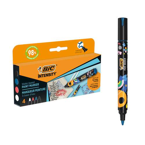 BIC® Intensity Farbmarker, 4er-Set 